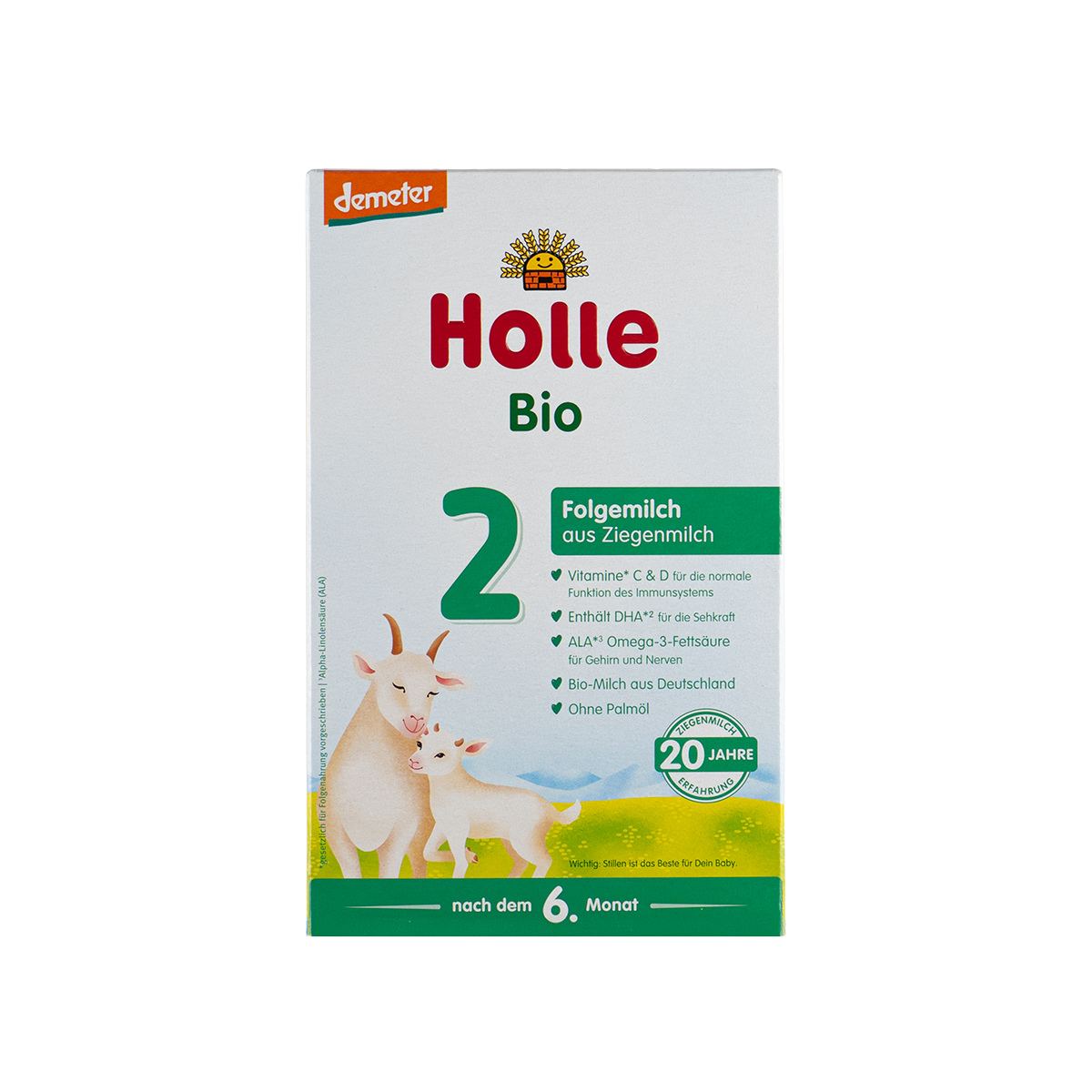 Holle Goat Milk Formula Stage 2 (6-10 Months) (400g)