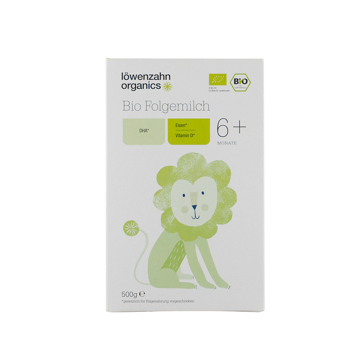 Löwenzahn Organics Stage 2 (6-12 Months) Formula (500g)