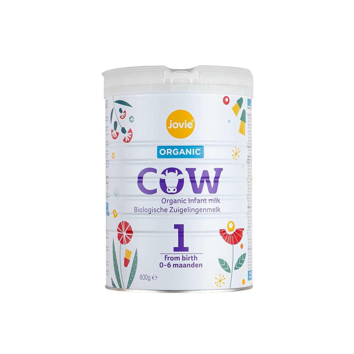 Jovie Stage 1 (0-6 Months) Organic Cow Milk Formula (800g)