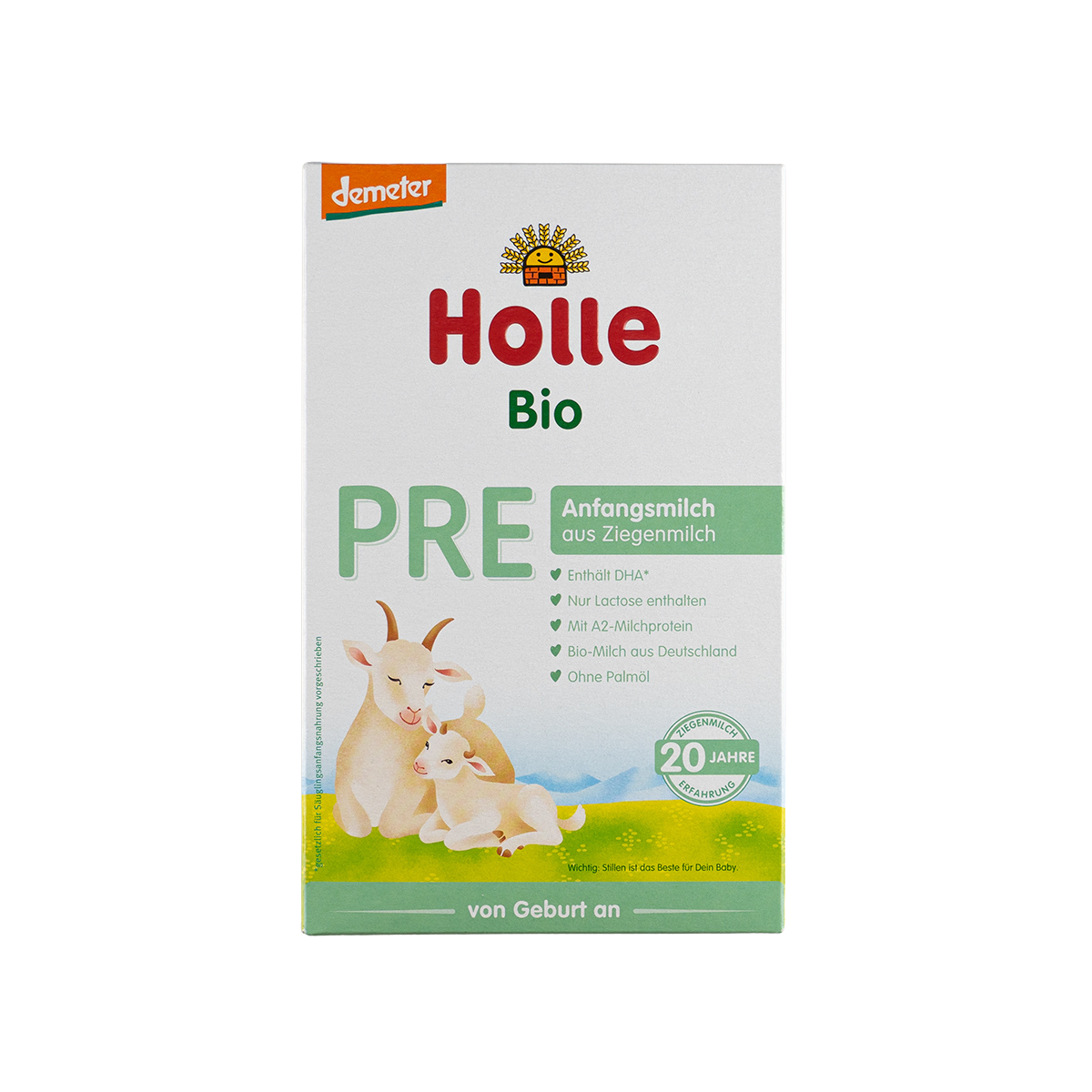 Holle Goat Milk Formula Stage Pre 0+ Months (400g)
