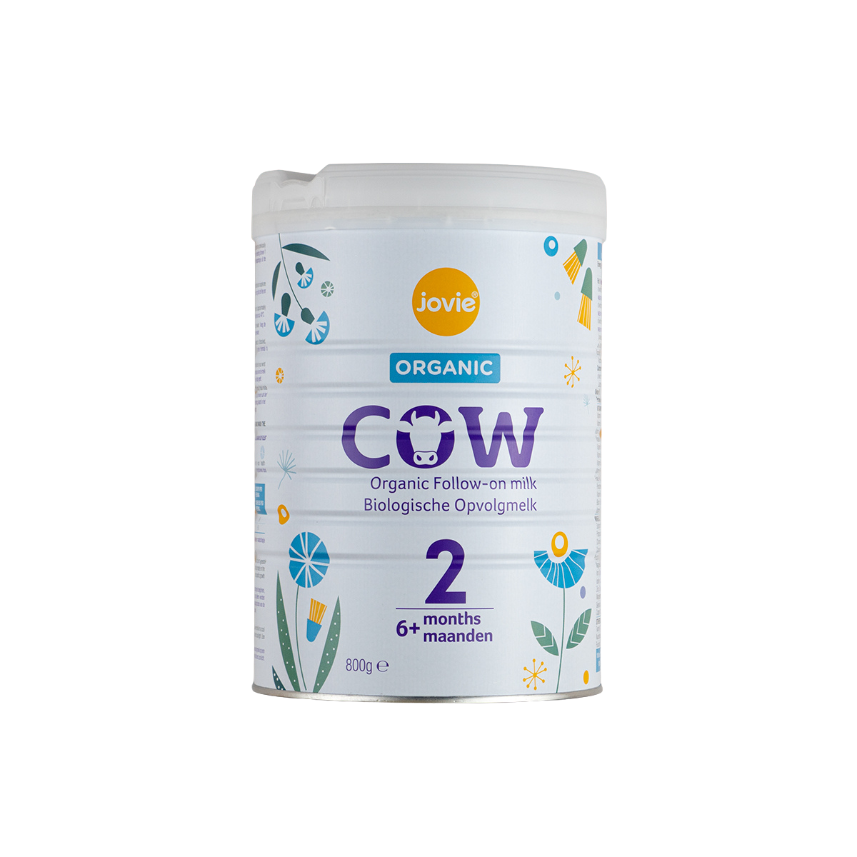 Jovie Stage 2 (6+ Months) Organic Cow Milk Formula (800g)