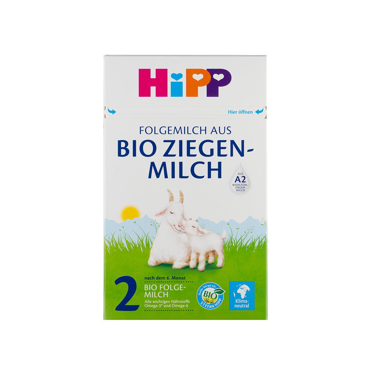 HiPP Goat Milk Formula Stage 2 (6-12 Months) - German Version (400g)