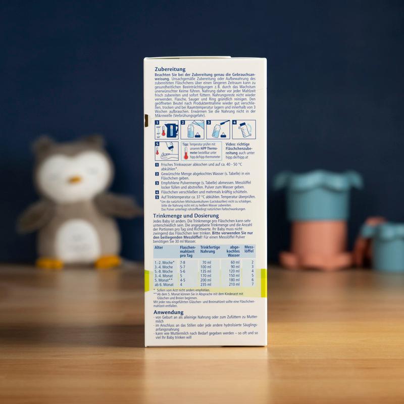 HiPP HA PRE Hypoallergenic Infant Formula 0+ Months (600g)