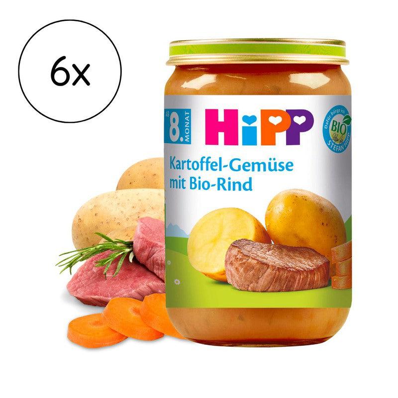 HiPP Jar - Potato and Vegetables With Organic Beef Puree (220g)