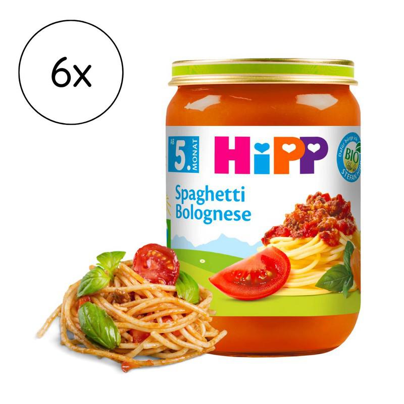 HiPP Jar Spaghetti Bolognese Puree: 5+ months (190g)