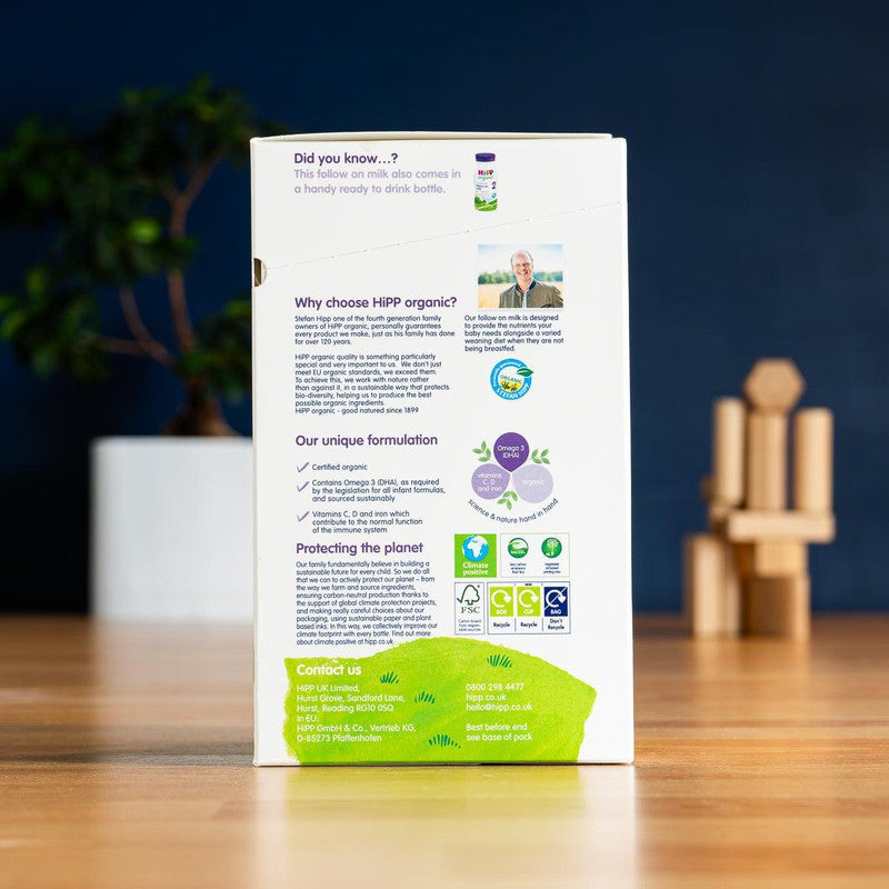 HiPP UK Stage 2 Organic Combiotic Follow-on Milk Formula (800g)