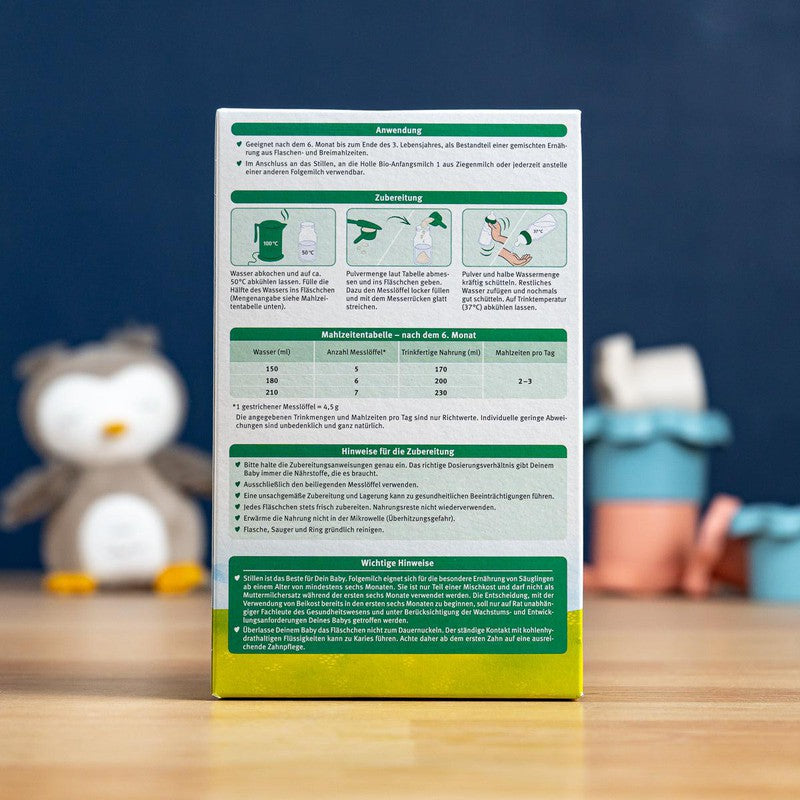 Holle Goat Milk Formula Stage 2 (6-10 Months) (400g)