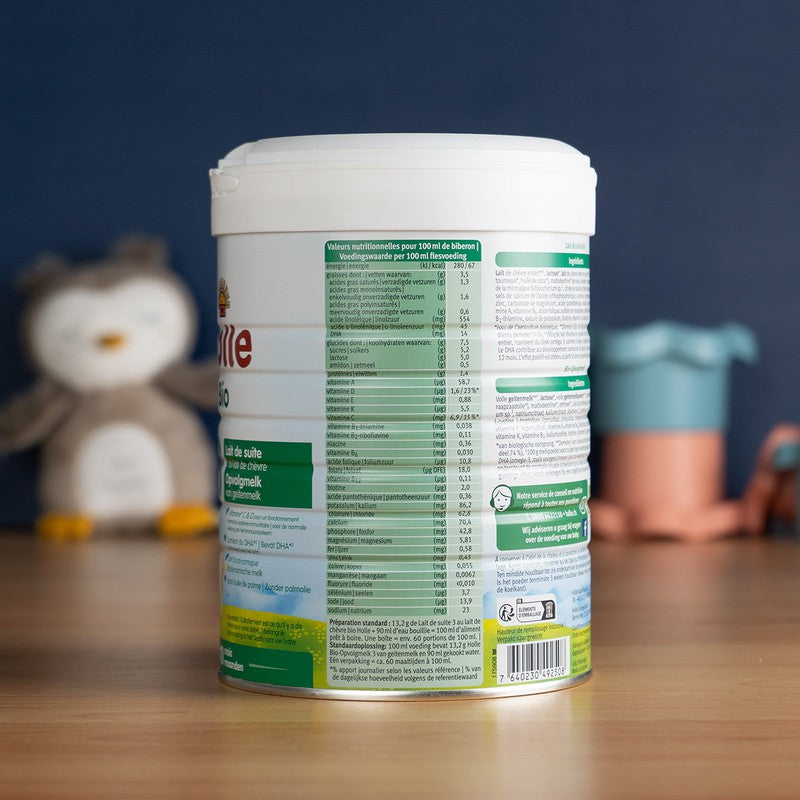 Holle Goat Milk Formula Stage 3 (10+ Months): Dutch Version (800g)