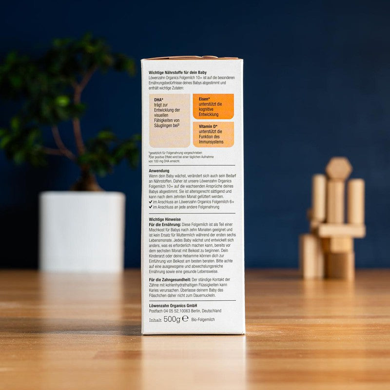 Löwenzahn Organics Stage 3 (10+ Months) Formula (500g)