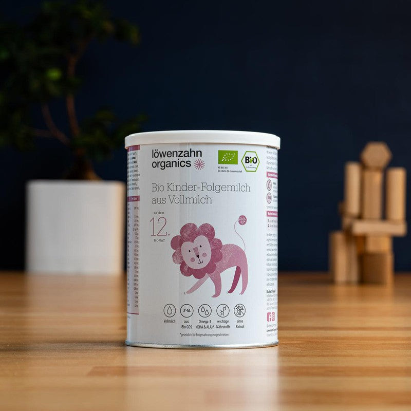 Löwenzahn Whole Cow&#39;s Milk Stage 3 (12+ Months) Toddler Follow-On Formula (400g)