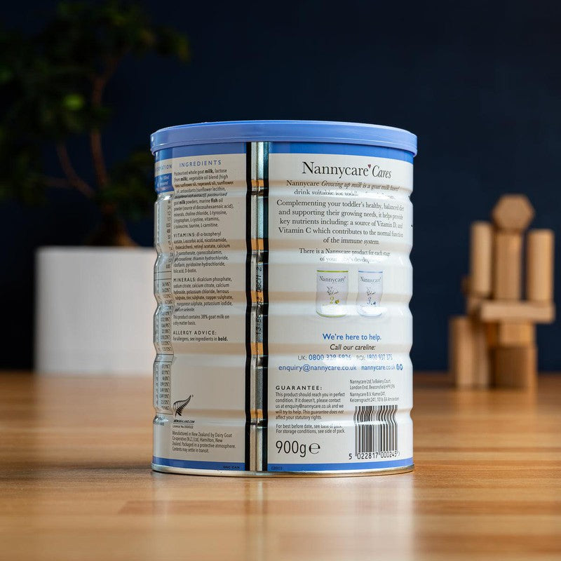 Nannycare Stage 3 (12+ Months) Goat Milk Toddler Formula (900g)